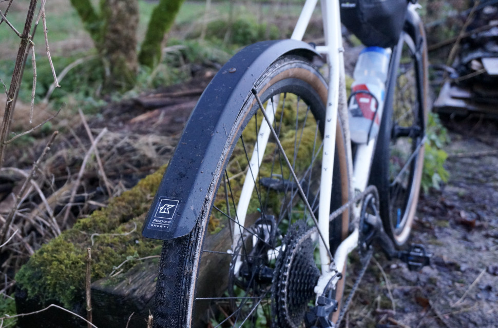 Kinesis Fend Off Shorty gravel mudguard review off road.cc